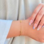 ⁦golden beads chain 3⁩ - الصورة ⁦2⁩