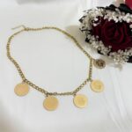 5 coins necklace