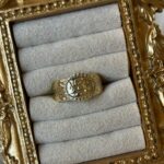 Elegant Script Ring