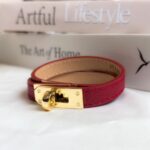 Leather Bracelet burgundy