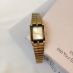 Gold&black watch