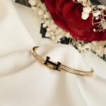 Hermes white bracelet